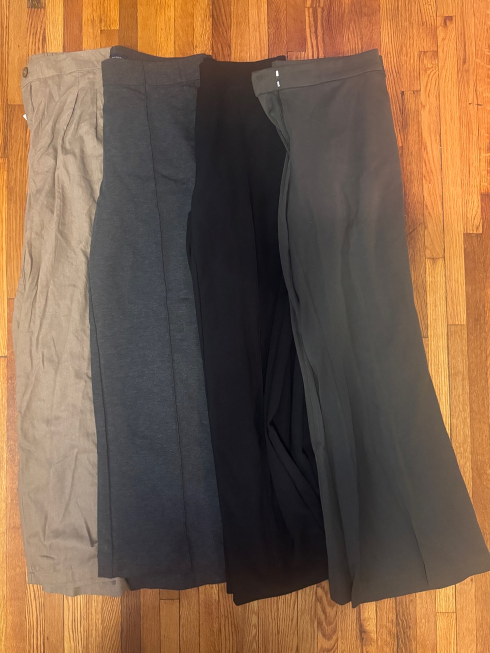 Bundle of 4 Women’s/Work Pants – Olive, Black, Navy, Charcoal, Taupe